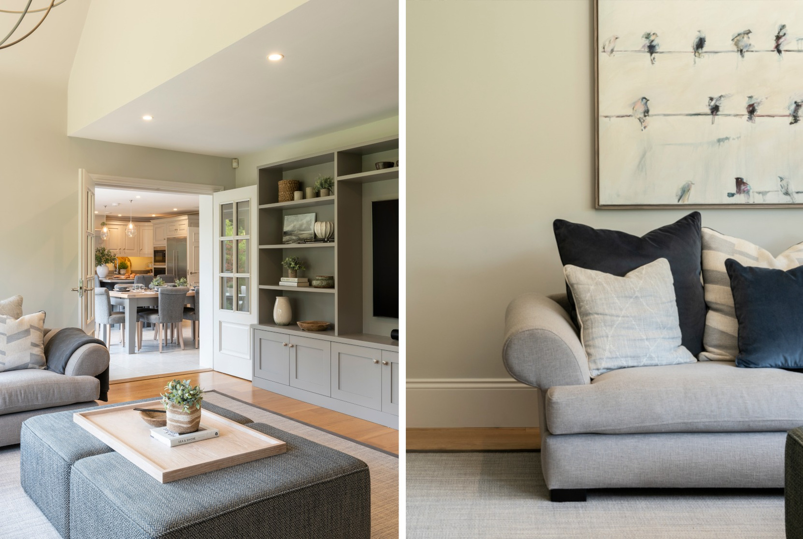 oak-way-tv-room-art Oak Way - TV room art